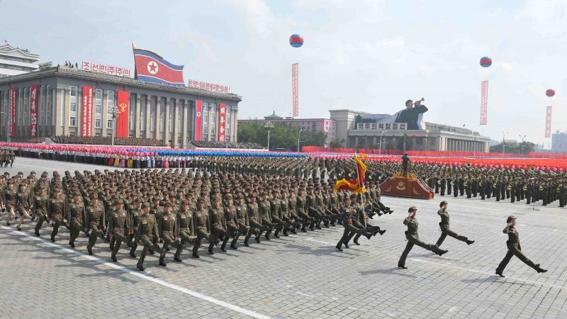 Ziemeļkoreja atzīmē pastāvēšanas 65. gadskārtu
