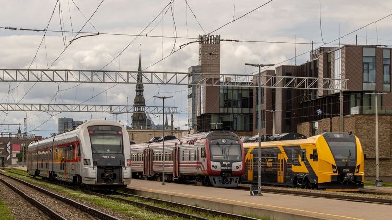 Janvārī atklās pasažieru vilcienu satiksmes savienojumu Viļņa – Rīga – Tallina