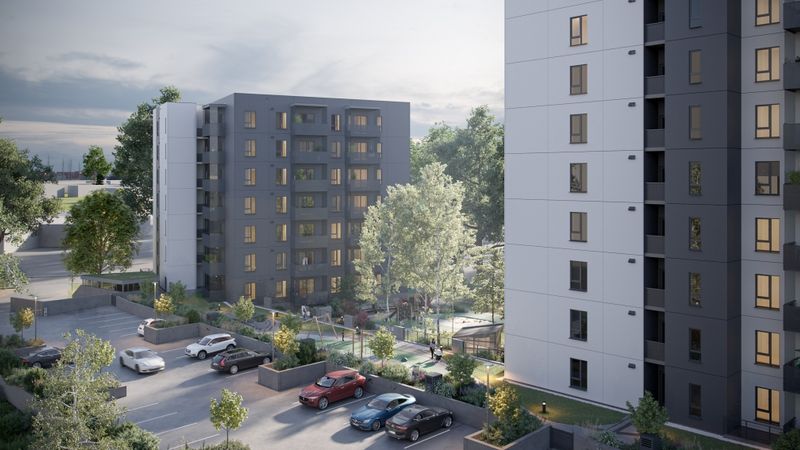 Daudzdzīvokļu projektā Imantā Bonava investēs 14 miljonus eiro