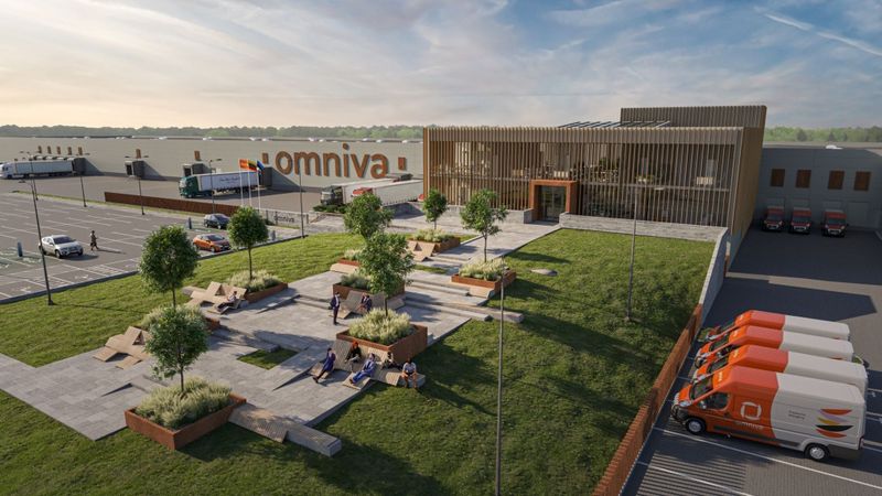 Šķirošanas termināļa būvniecībā Kauņā Omniva investēs 40 miljonus eiro