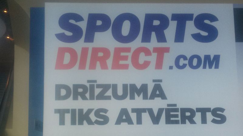 Papildināts - Latvijā pirmo Sports Direct atklās augusta sākumā; Olimpia esošo Rimi tas neskars