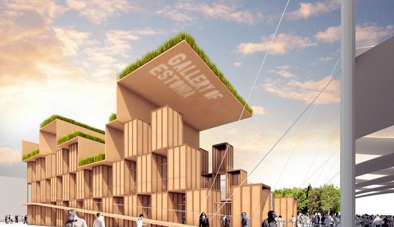 Igaunija paviljonu EXPO 2015 būvēs no koka kastēm