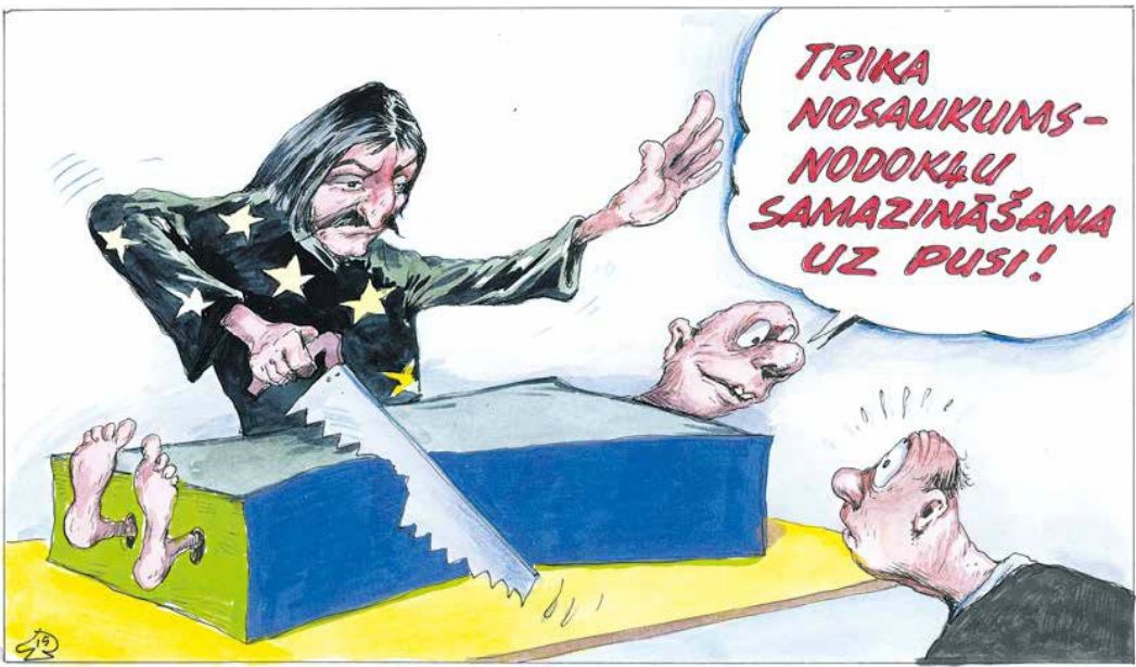 Karikatūra: Agris Liepiņš