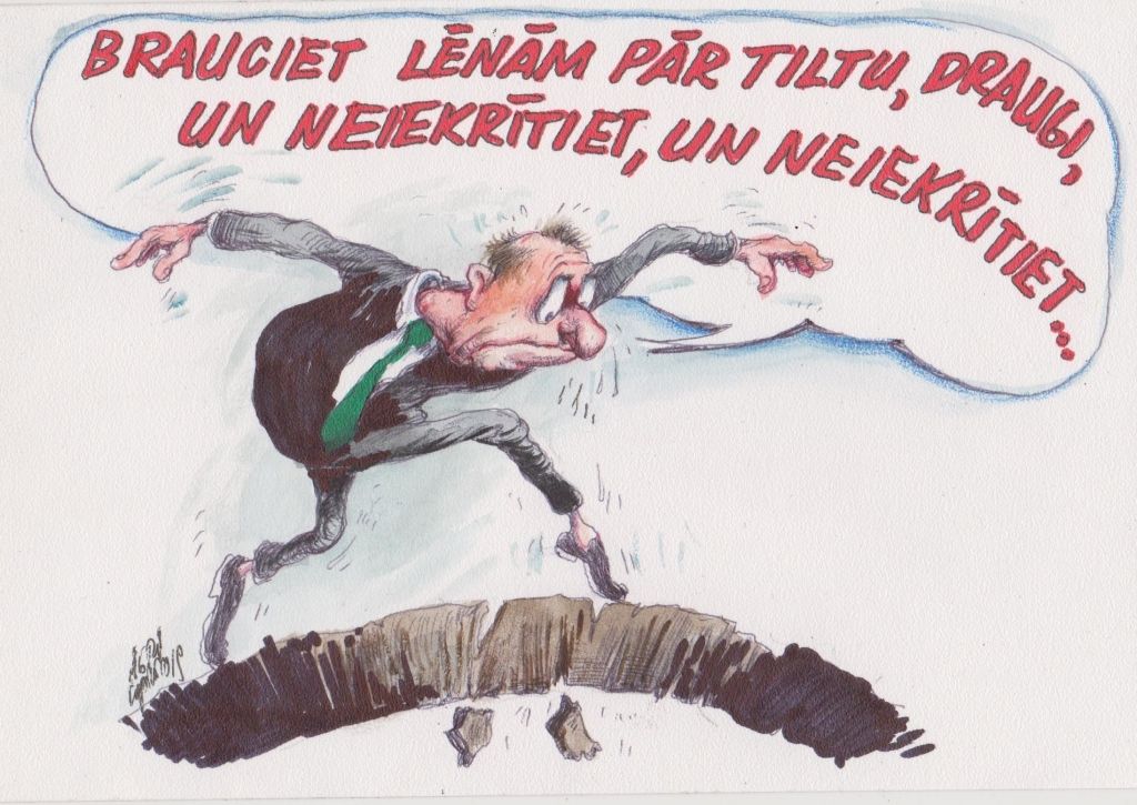 Karikatūra: Agris Liepiņš