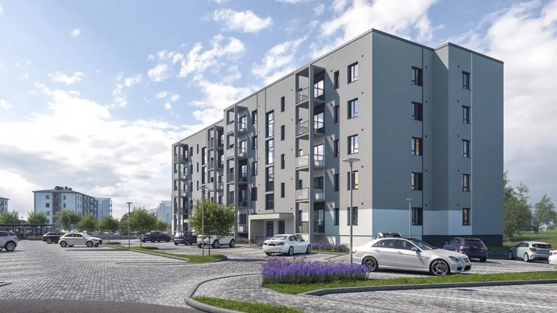 Dreilinga māju ciematā pabeigta vēl viena ēka