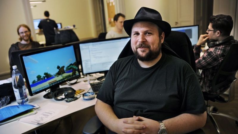 Spēles Minecraft radītāja Markusa Pēšona pasakainā dzīve