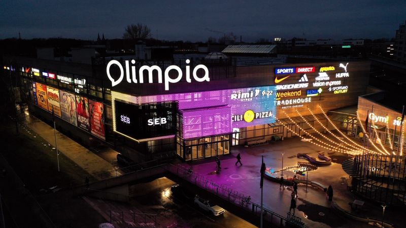 Olimpia atzīta par labāko iepirkšanās centru Baltijā