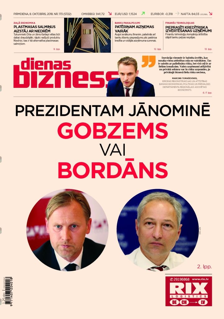 DB 8.oktobra numura vāks
