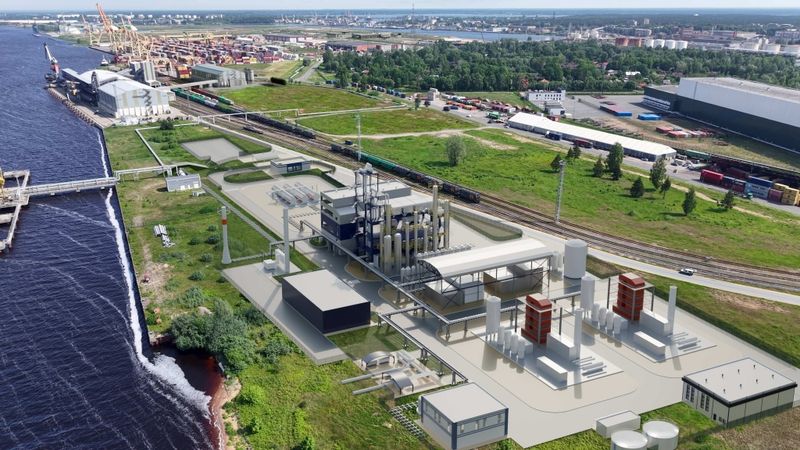 FOTO: Kundziņsalas attīstībā līdz 2030.gadam plāno ieguldīt vismaz 500 miljonus eiro