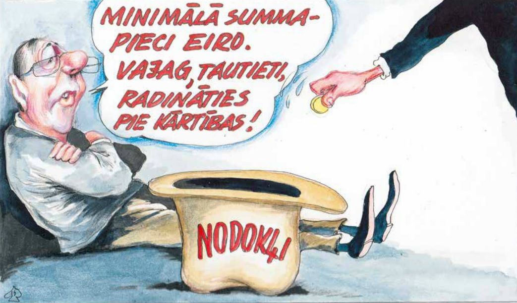 Karikatūra: Agris Liepiņš