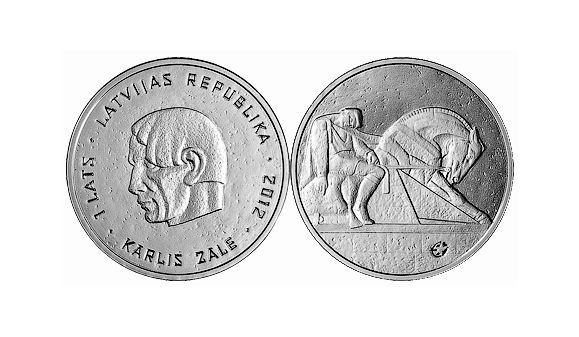 Laiž apgrozībā Kārlim Zālem veltītu piemiņas monētu