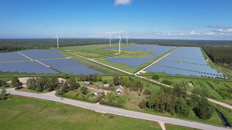 Dāņi plāno būvēt lielāko saules enerģijas parku Latvijā