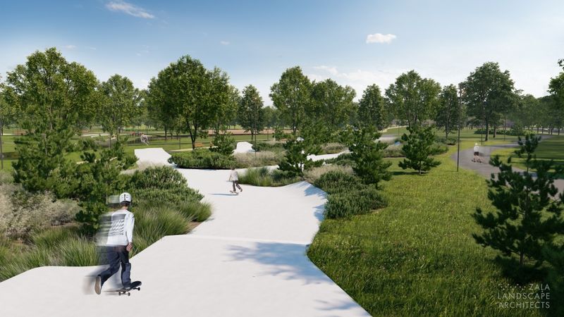 FOTO: Okupācijas pieminekļa vietā taps parks