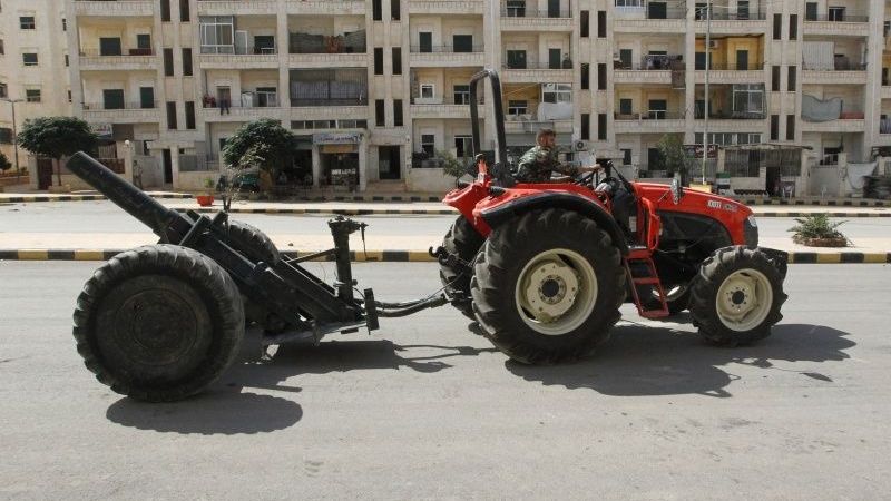Brīvās Sīrijas armijas improvizētie ieroči