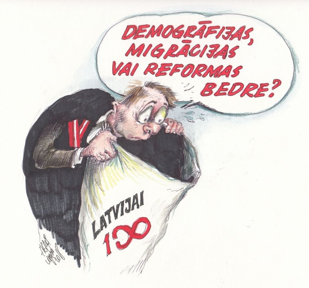Karikatūra: Agris Liepiņš