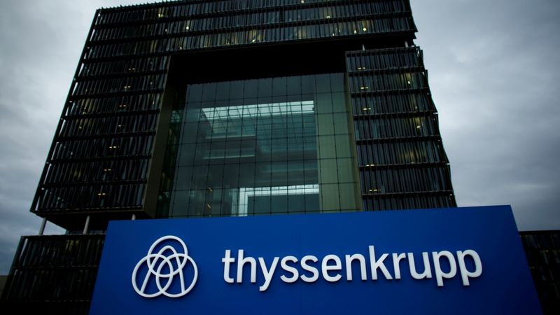 Koncernu ThyssenKrupp plāno sadalīt divos uzņēmumos