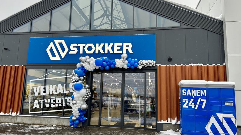 Jauna Stokker veikala izveidē Rīgā investē 100 000 eiro