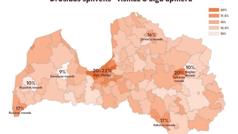 Latvijas iedzīvotāji šogad spējuši uzkrāt vairāk