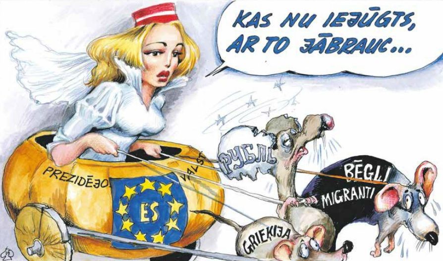 Karikatūra: Agris Liepiņš