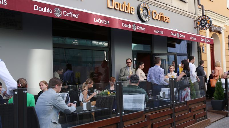 papildināta - Vecrīgā atvērts jauns Double Coffee restorāns