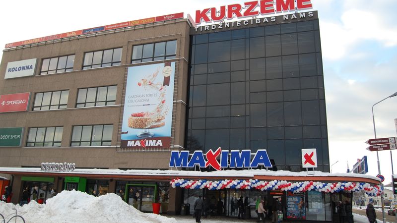 Liepājas centra panorāmā dominēs Maxima