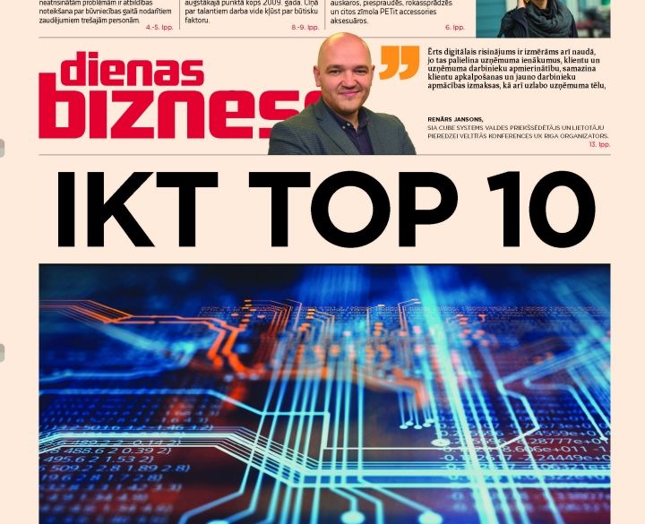 IKT TOP: Lielākie IT pakalpojumu uzņēmumi
