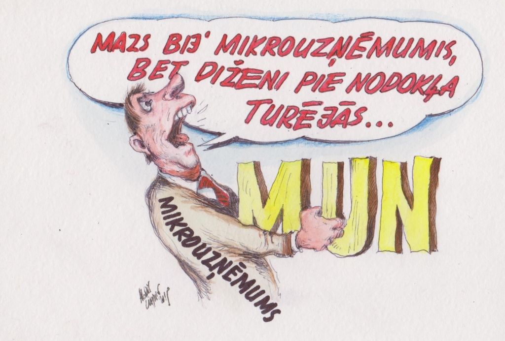 Karikatūra: Agris Liepiņš