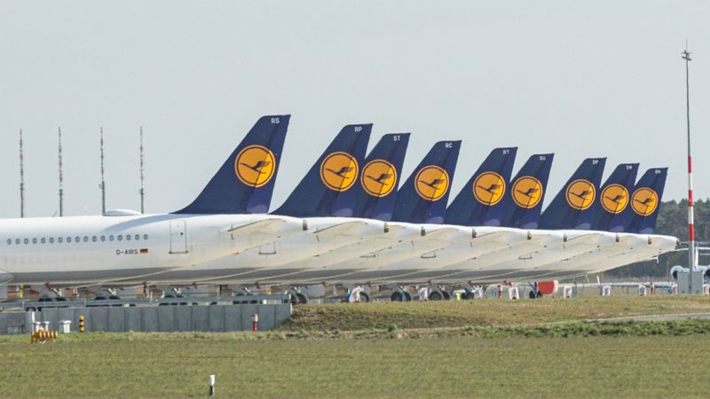 Lufthansa cenšas nodrošināt valstu finansiālu palīdzību