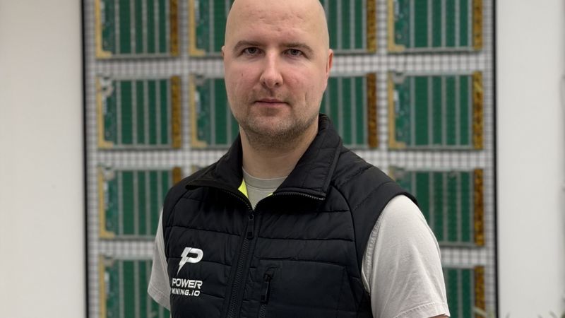 Portrets - Power Mining līdzīpašnieks un izpilddirektors Kristaps Mors
