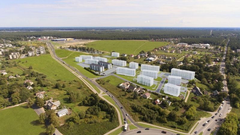 Ekspluatācijā nodota trešā ēka projektā Dreilinga mājas