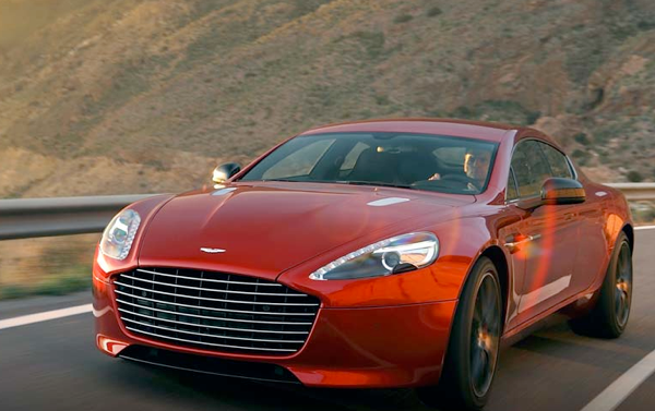 Aston Martin atklāj jaunā Rapide S dizainu