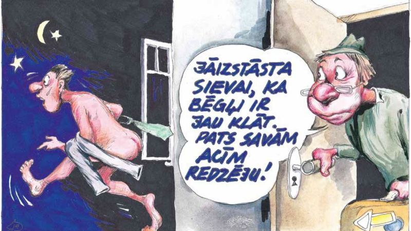 DB karikatūra: Bēgļu jautājuma nenovērtētie aspekti