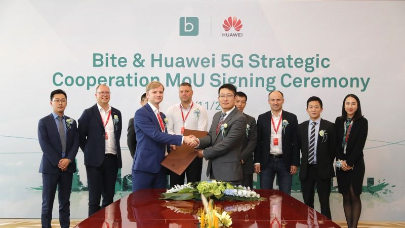 Bite un Huawei vienojas par 5G tīkla infrastruktūras izveidi Latvijā