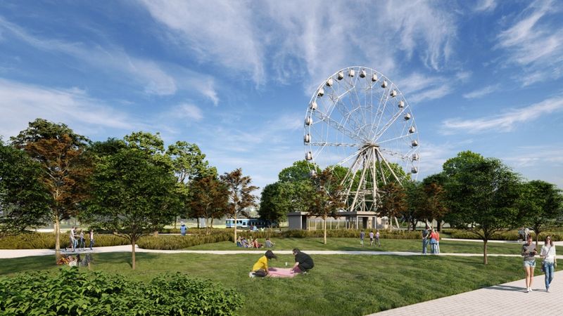 Rīgas panorāmas rata izveidē plāno investēt 8 miljonus eiro
