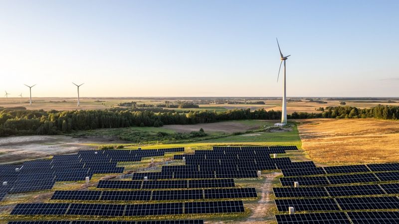 Ignitis Group sāk saules un vēja enerģijas portfeļa izveidi Latvijā