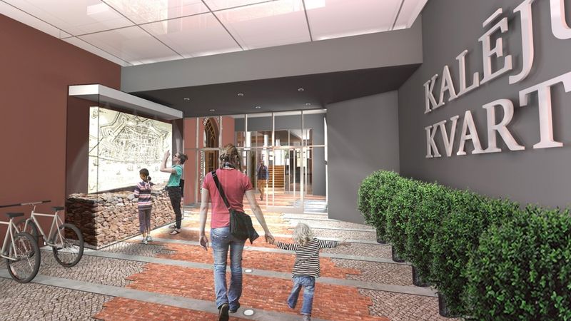 FOTO: Vecrīgas kvartāla atjaunošanā Baltic International Bank investēs 12 miljonus eiro
