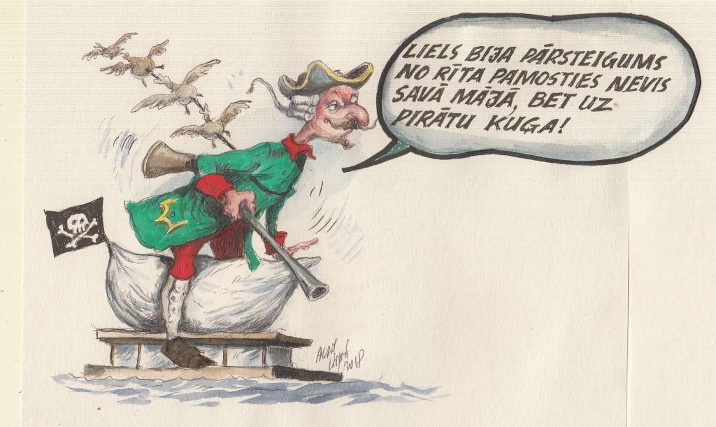 Karikatūra: Agris Liepiņš