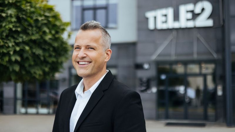 Portrets - Tele2 komercdirektors Raivo Rosts