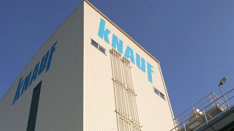 Būvmateriālu ražotāja Knauf apgrozījums pērn samazinājies par 6,6%