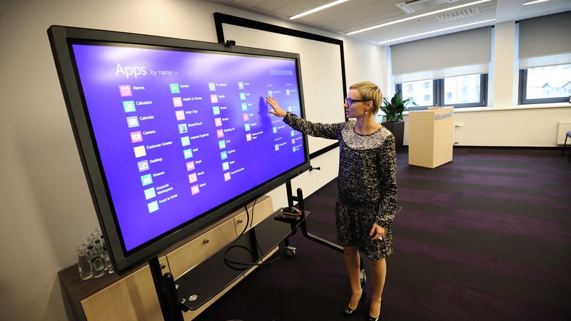 Microsoft birojs Latvijā: darba galdu katru dienu var izvēlēties citu