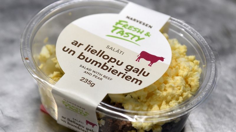 Kā top? Narvesen privātās preču zīmes Fresh&Tasty salāti