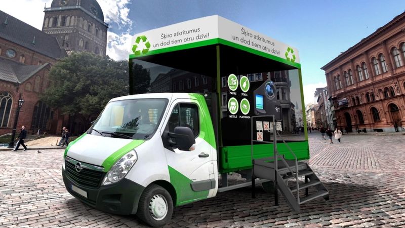 Latvijas uzņēmumi izstrādā depozīta automāta prototipu