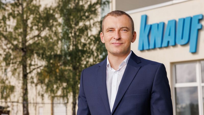 Knauf jauns ģenerāldirektors Baltijas valstīs