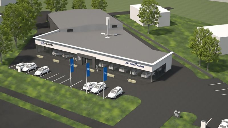 Rīgā būvē Eiropā lielāko pilna servisa Subaru autocentru