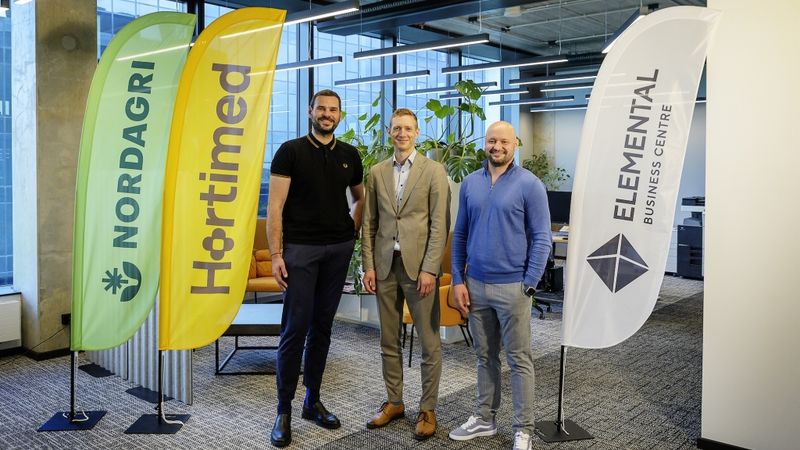Elemental Business Centre ēkā biroju atver divi kūdras uzņēmumi