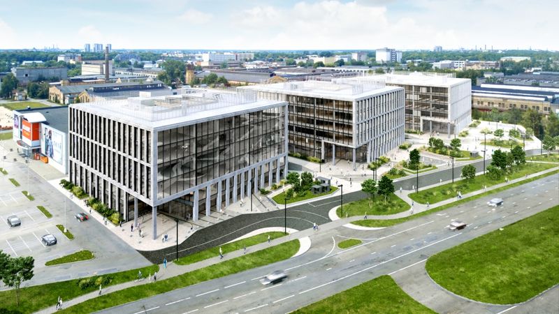Merks par 22 miljoniem eiro būvēs biznesa centru Gustavs Rīgā