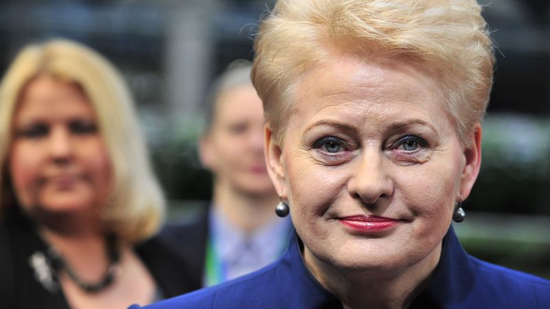 Par lielāko Ukrainas atbalstītāju 2014.gadā atzīst Grībauskaiti