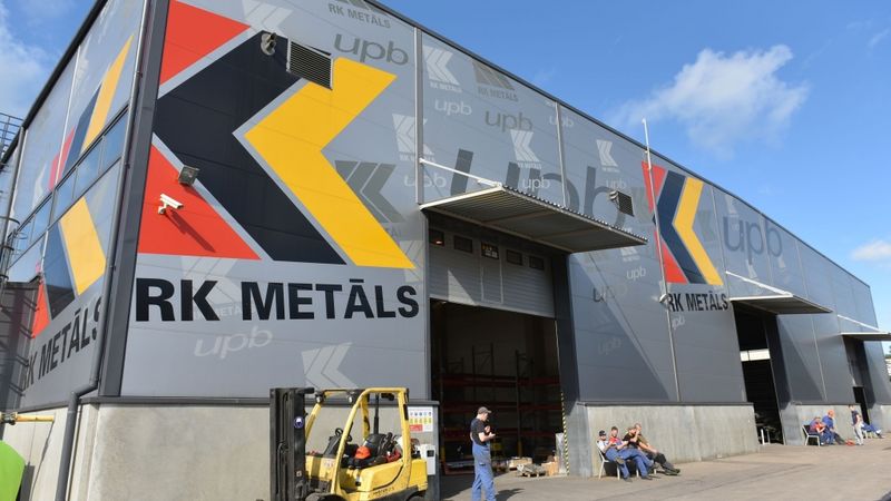 RK Metāls piedalās Gazprom biroja būvniecībā