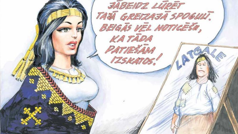 DB karikatūra: Lai Latgale nekļūtu par Sočiem pēc olimpiādes