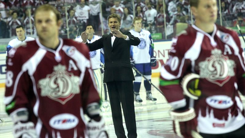 Dinamo Rīga pirmajā spēlē sakauj Minsku